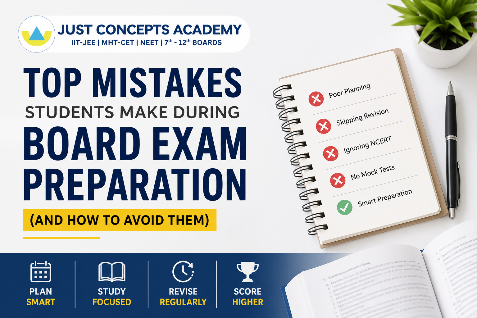 Top Mistakes Students Make During Board Exam Preparation (And How to Avoid Them)